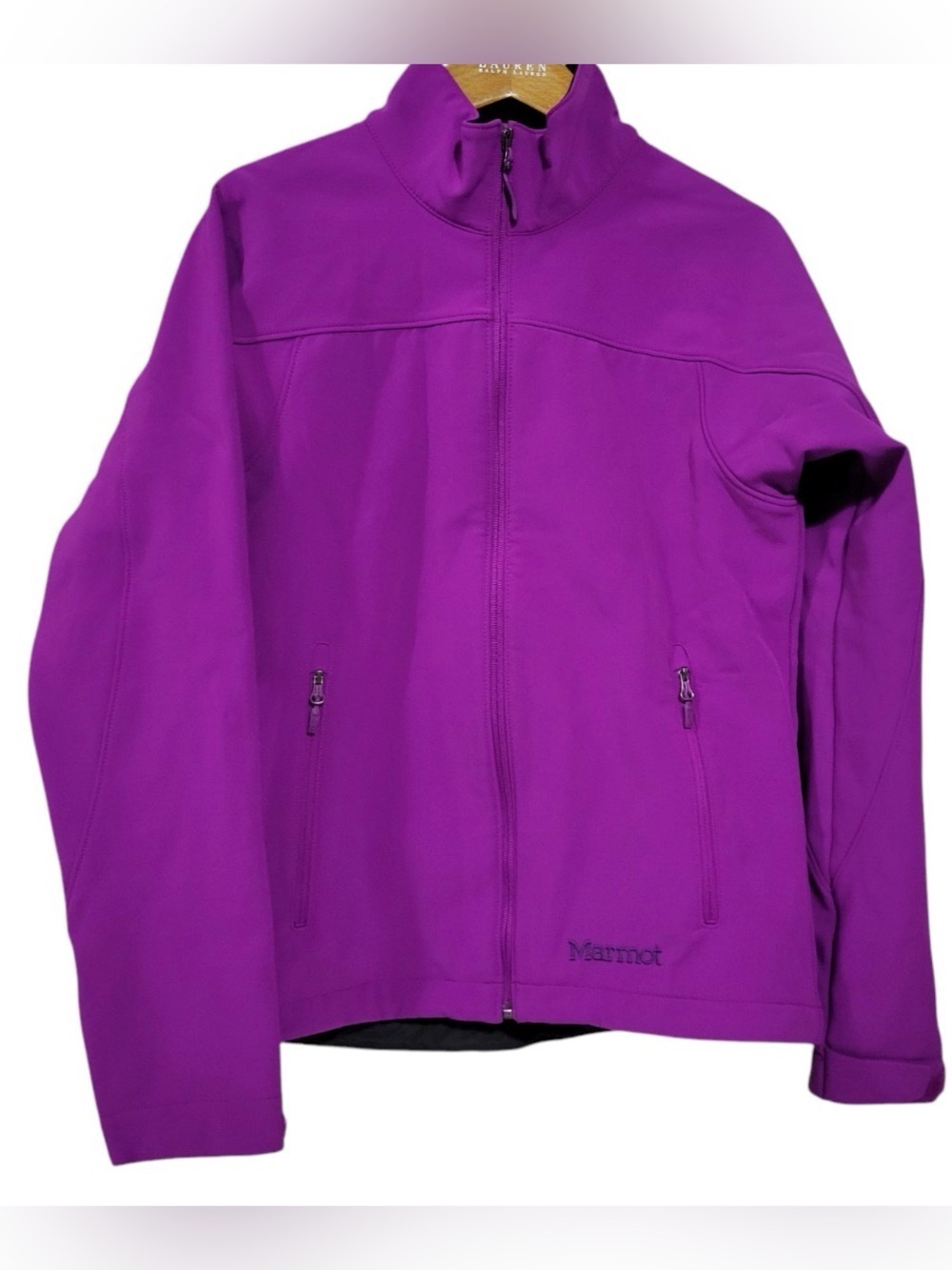 Marmot Women's Purple Full-Zip Softshell Jacket